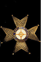 Placa de 1° Clase de la Real y Militar Orden de San Fernando para Jefes y Oficiales (1856)
